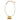 Collar Jaiba Cordón Redondo Elástico Beige