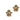 Arete eye gold