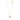 Collar daily monograma de acero