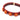 Pulsera enamel primavera naranja