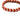 Pulsera enamel arrow red