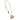 Collar Cadena Perla y Dije Jaiba Coral